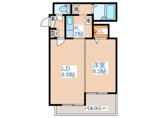 ハウスオブリザ平岸７番館の物件間取画像